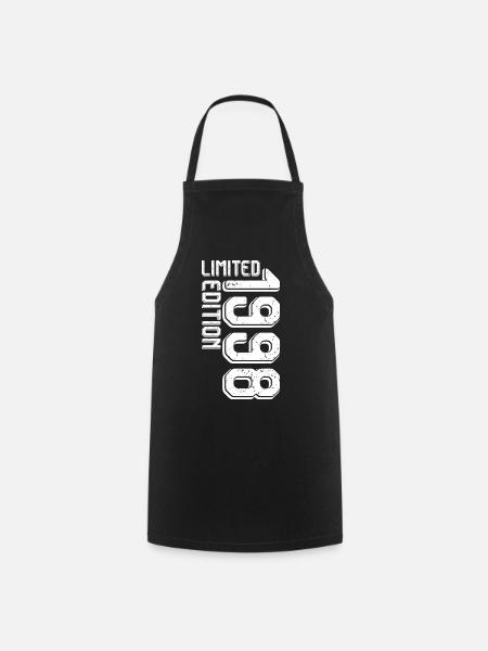 Limited Edition Block Glyphs - Cooking Apron - black