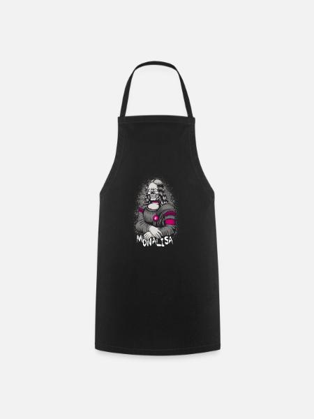 Joconde - Tablier de cuisine - noir