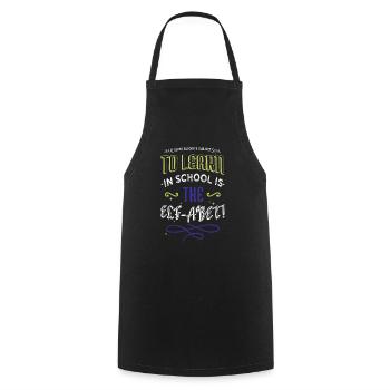 Couples Beach Present Baby Dinosaur Tshirt Gift - Cooking Apron - black - Front - AI Model Male 185 dark (185cm)