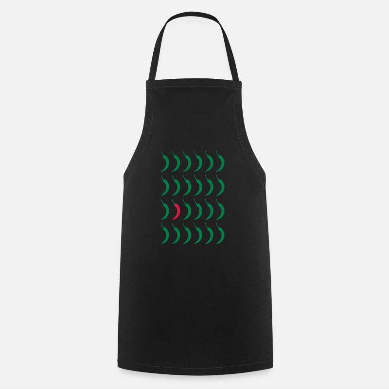 Chilli - Cooking Apron - black