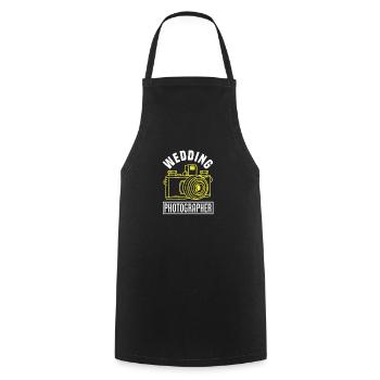Drôle Photographie Photographe Photographe Cadeau - Tablier de cuisine - noir - Devant - AI Model Male 185 dark (185cm)