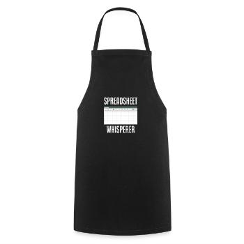 Lustiges Steuerberater Buchhalter Geschenk - Kochschürze - Schwarz - Vorne - AI Model Male 185 dark (185cm)