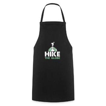 Funny Hiking Gift - Cooking Apron - black - Front - AI Model Male 185 dark (185cm)