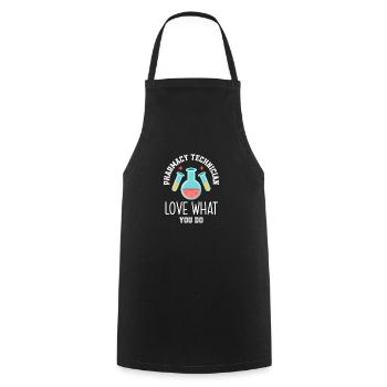 Apothecary Apothecary Apothecary Pharmacy Gift - Cooking Apron - black - Front - AI Model Male 185 dark (185cm)
