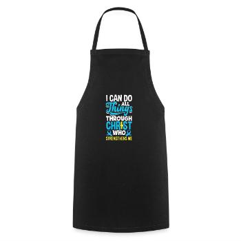 Cadeau pour diabétiques de type 1 pour diabétiques de type 1 - Tablier de cuisine - noir - Devant - AI Model Male 185 dark (185cm)