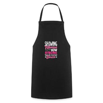 Doula Geschenk Doula Doulas - Kochschürze - Schwarz - Vorne - AI Model Male 185 dark (185cm)
