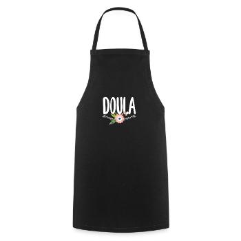 Doula Gift Doula Doulas - Cooking Apron - black - Front - AI Model Male 185 dark (185cm)