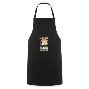 Lustiges Lehrer Lehrerinnen Geschenk - Kochschürze - Schwarz - Vorne - AI Model Male 185 dark (185cm)