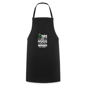 Lustiger Barkeeper Spruch Barkeeper Geschenk - Kochschürze - Schwarz - Vorne - AI Model Male 185 dark (185cm)