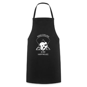 Rennrad - Kochschürze - Schwarz - Vorne - AI Model Male 185 dark (185cm)