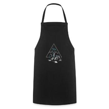 Cadeau de joueur d'échecs de joueur d'échecs cool - Tablier de cuisine - noir - Devant - AI Model Male 185 dark (185cm)