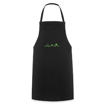 Jardinier Jardinier PaysageUr Cadeau - Tablier de cuisine - noir - Devant - AI Model Male 185 dark (185cm)