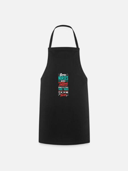 Nurse Nurse - Cooking Apron - black