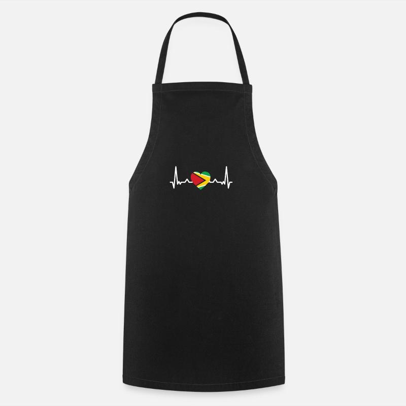 Guyane guyanaise - Tablier de cuisine - noir