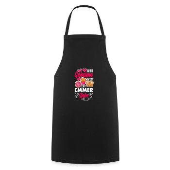 Die Geheime Zutat Ist Immer Liebe Lustiges Backen - Kochschürze - Schwarz - Vorne - AI Model Male 185 dark (185cm)