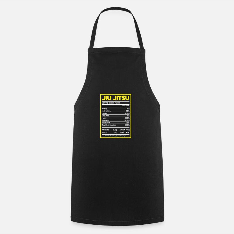 Jiu Jitsu Jiu Jitsu Jiu Jitsu - Kochschürze - Schwarz