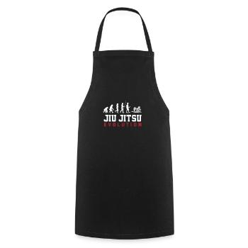 Jiu Jitsu Jiu Jitsu Jiu Jitsu - Kochschürze - Schwarz - Vorne - AI Model Male 185 dark (185cm)
