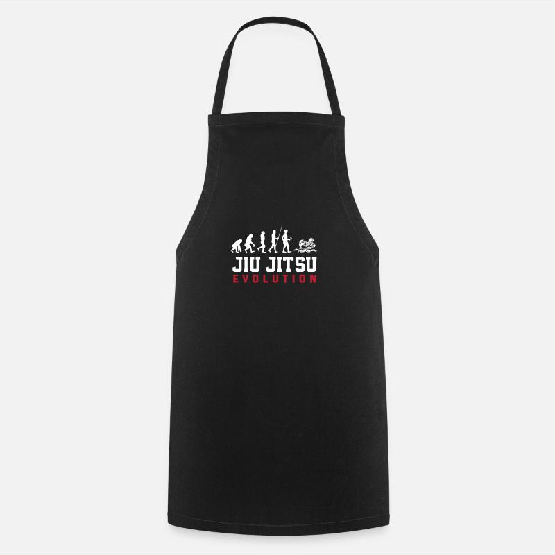 Jiu Jitsu Jiu Jitsu Jiu Jitsu - Tablier de cuisine - noir