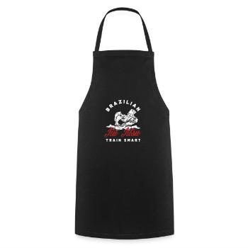 Jiu Jitsu Jiu Jitsu Jiu Jitsu - Kochschürze - Schwarz - Vorne - AI Model Male 185 dark (185cm)