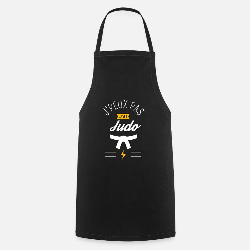 J Peux Pas J Ai Judo - Tablier de cuisine - noir