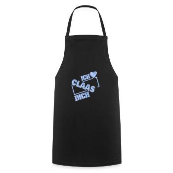 Couple Claas - Cooking Apron - black - Front - AI Model Male 185 dark (185cm)