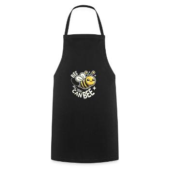 Bee All You Can Bee - Kochschürze - Schwarz - Vorne - AI Model Male 185 dark (185cm)