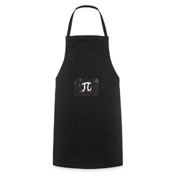 maths - Cooking Apron - black - Front - AI Model Male 185 dark (185cm)
