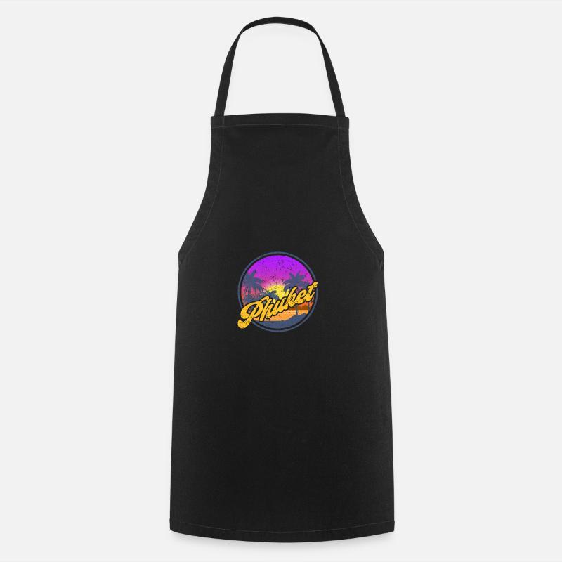 Thaïlande Phuket - Tablier de cuisine - noir