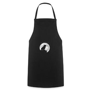 English bulldog dogs - Cooking Apron - black - Front - AI Model Male 185 dark (185cm)