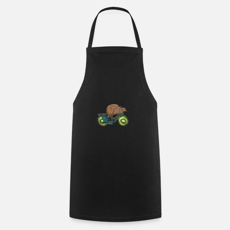 Kiwi - Kochschürze - Schwarz