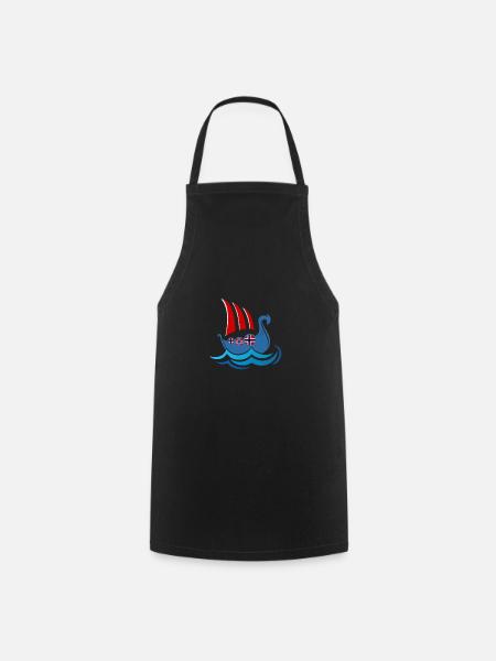 Orignal de Norvège - Tablier de cuisine - noir