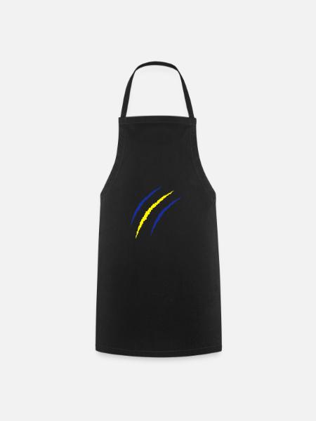 krallen schweden - Kochschürze - Schwarz