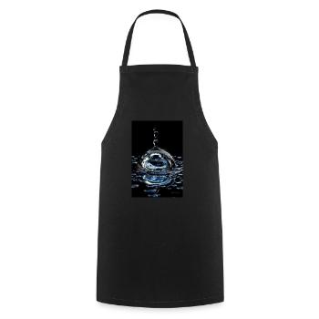 Déposer chrome 4 - Tablier de cuisine - noir - Devant - AI Model Male 185 dark (185cm)