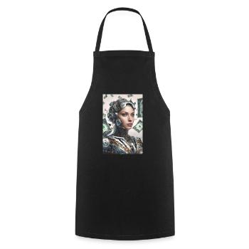 Intelligence artificielle la combinaison gagnante - Tablier de cuisine - noir - Devant - AI Model Male 185 dark (185cm)