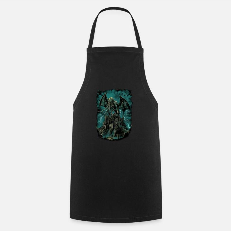 Nuit du Cthulhu - Tablier de cuisine - noir