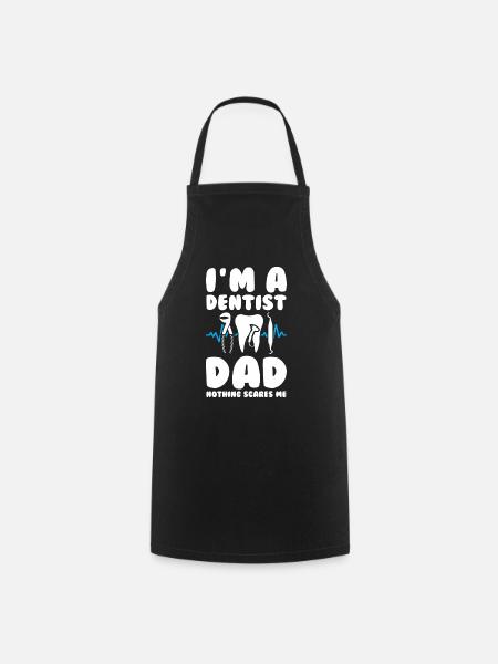 Dentist Dad - Kochschürze - Schwarz