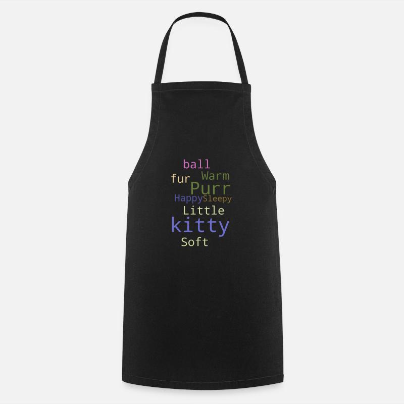 Soft Kitty - Tablier de cuisine - noir