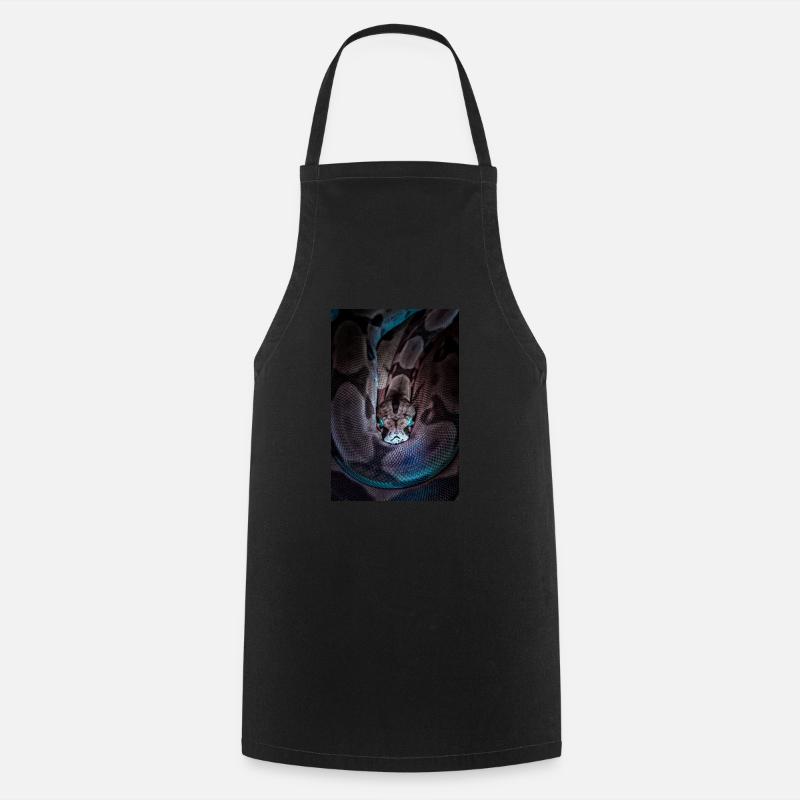 The Snake - Cooking Apron - black