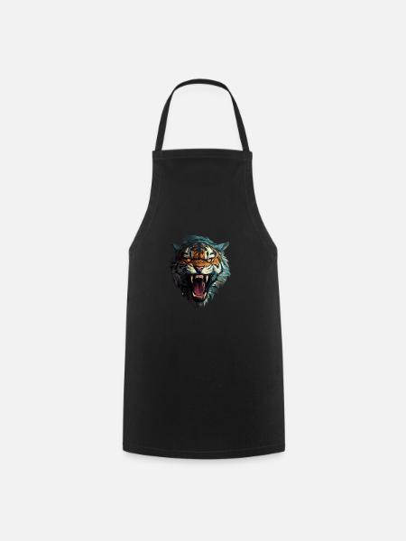 Tiger - Kochschürze - Schwarz