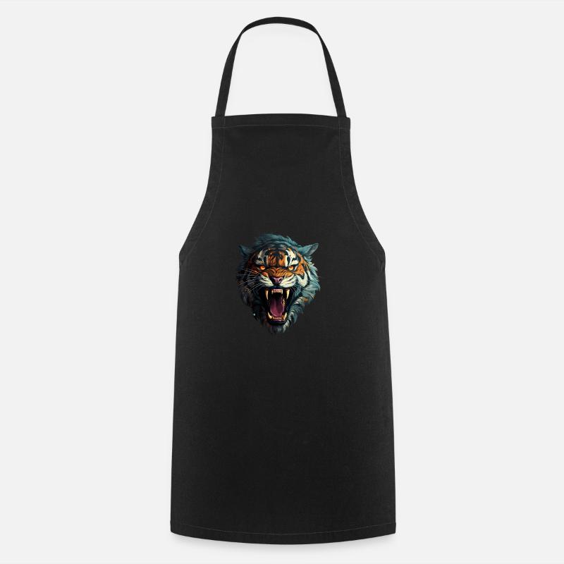 Tiger - Kochschürze - Schwarz