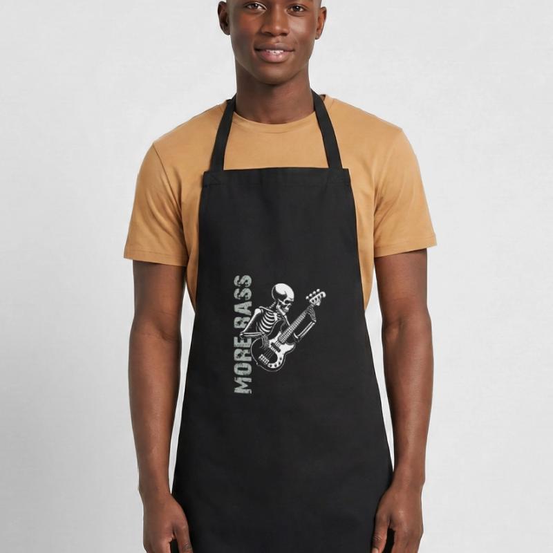 Plus Basse - Skeleton avec Basse Tablier de cuisine