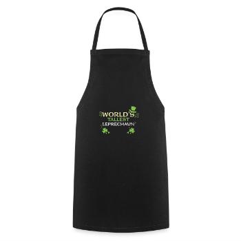 Le plus grand lutin du monde - Tablier de cuisine - noir - Devant - AI Model Male 185 dark (185cm)