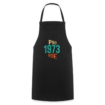 Pro 1973 Rogen - Kochschürze - Schwarz - Vorne - AI Model Male 185 dark (185cm)