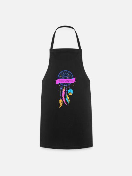 dream catcher - Cooking Apron - black
