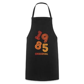 1985 Original - Tablier de cuisine - noir - Devant - AI Model Male 185 dark (185cm)
