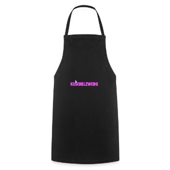 Cuddly Dwarf Dwarf Costume Dwarf Costume - Cooking Apron - black - Front - AI Model Male 185 dark (185cm)