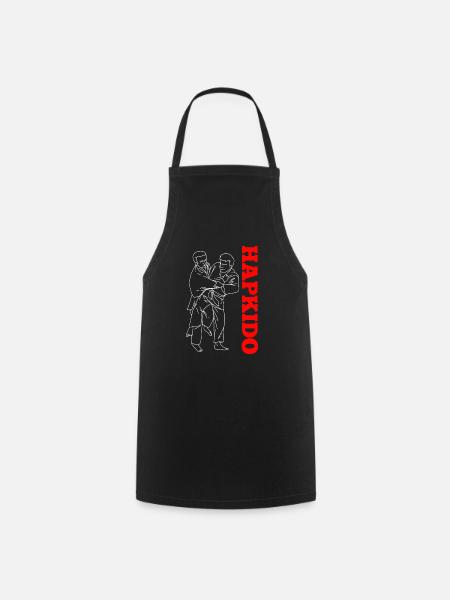 Hapkido-Kampfkunst-Geschenk - Kochschürze - Schwarz