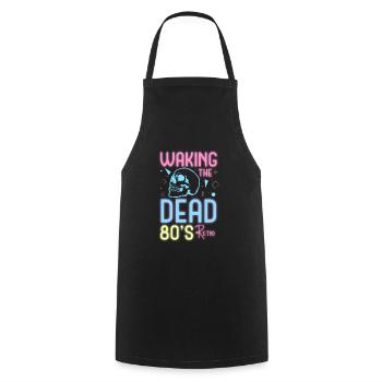 Neon Musik Geek Neon Party - Kochschürze - Schwarz - Vorne - AI Model Male 185 dark (185cm)