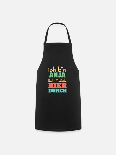 Anja - Kochschürze - Schwarz