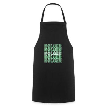 Holger (en anglais seulement) - Tablier de cuisine - noir - Devant - AI Model Male 185 dark (185cm)